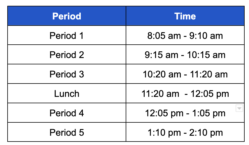 dailyschedule