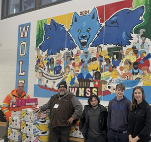 wolfpack mural wolfpack mural